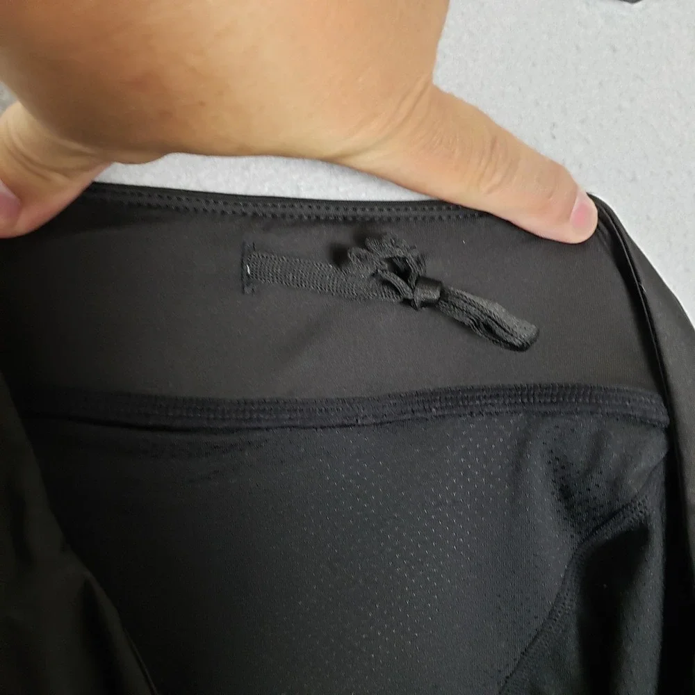 Anivivo Athletic Skort Black Mini Skirt Built In Shorts Pickleball Tennis 2XL